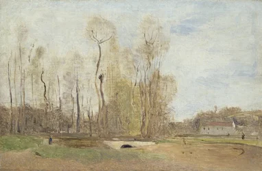 Auvers-sur-Oise: lo stagno di Daubigny, c.1855